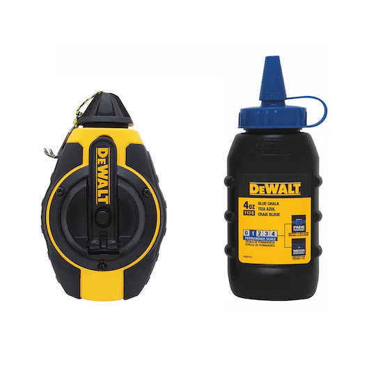 DEWALT Chalk Reel 30m/100ft with Blue Chalk